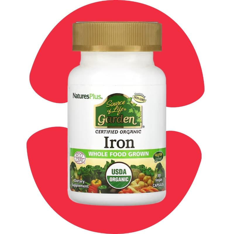 Source of Life Garden Iron Capsules